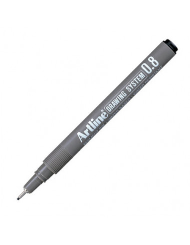 Drawing System Pen 0.8mm Black Artline Ref EK238